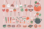 Sweet Halloween Graphic Illustration, a Food Illustration by CreativeChristiana (Thumbnail 5 of 13)