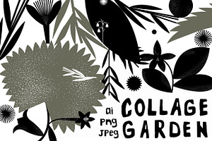 Collage garden