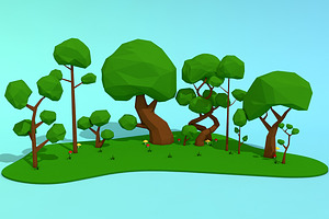 Low Poly Trees Pack