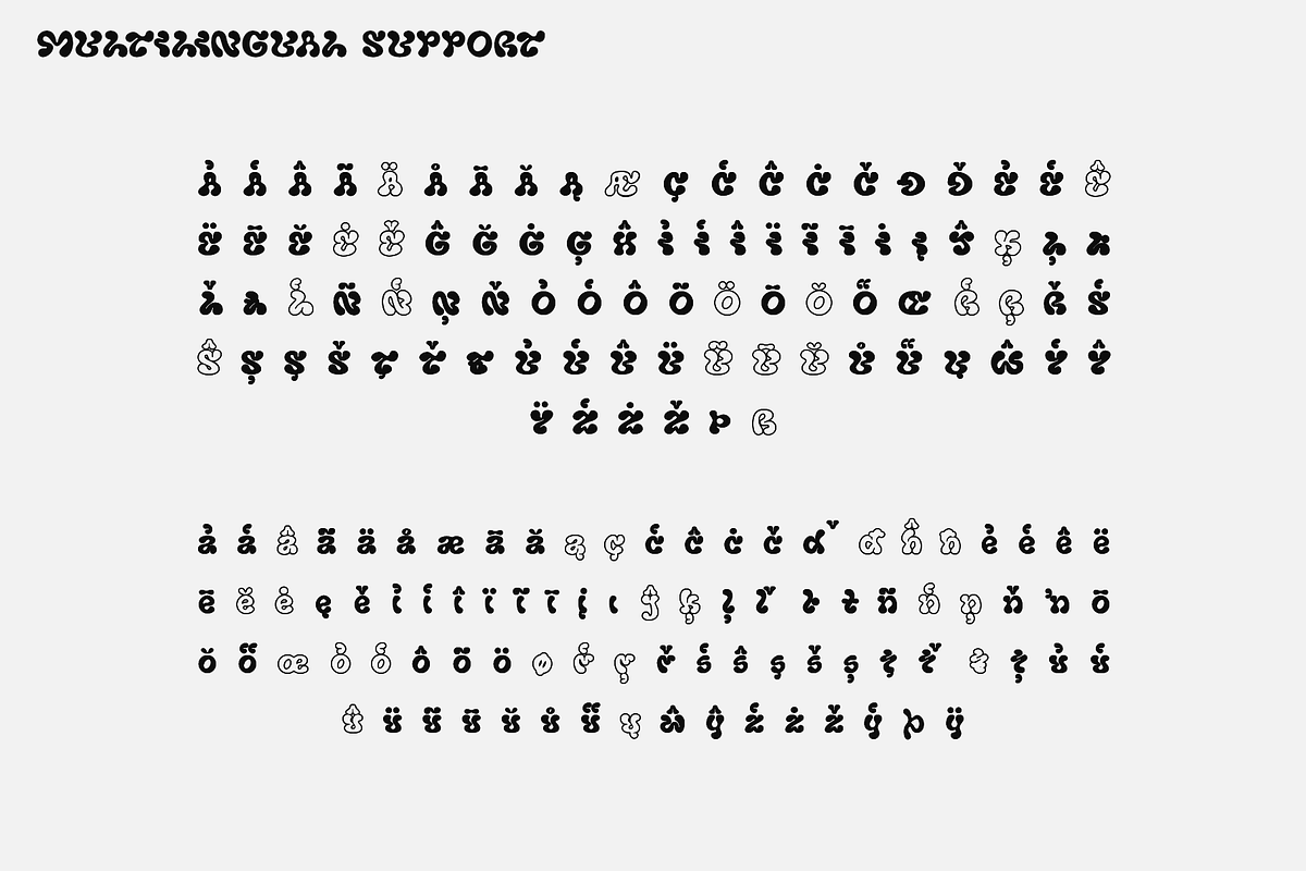 Heafy Display Font, a Handwritten Font by Migomojo Type House (Photo 10 of 10)