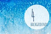 Blue abstract floral patterns pack, a Pattern Graphic by Vasilevska (Thumbnail 3 of 4)