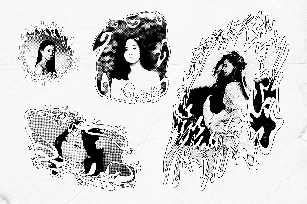 Whimsical Decorative Frames, an Object Graphic by Inartflow (Photo 2 of 12)