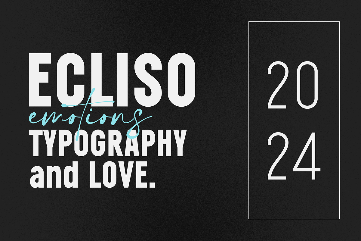 SALE! Ecliso - Sans and Script fonts, a Sans Serif Font by VP Fonts (Photo 9 of 14)