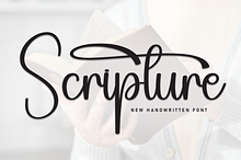 Scripture | Script Font