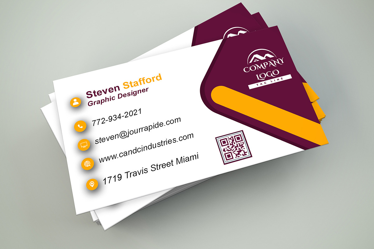 Modern Business Card Template preview 7