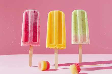 Fresh and Sweet Popsicles, a Food & Drink Photo by Virgo Studio