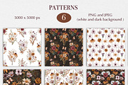 Autumn Meadow Watercolor Collection, a Seasonal Illustration by DiashaArt (Thumbnail 8 of 10)