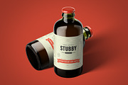 Beer Bottle Mockup, a Packaging Mockup by AY Mock-Ups (Thumbnail 10 of 11)