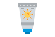 Sunscreen Flat Icon, a Duotone Icon by Pexelpy (Thumbnail 2 of 2)