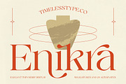 Enikra Elegant Modern Serif, a Serif Font by timelesstype.co (Thumbnail 1 of 20)