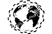 Earth Day Globe Silhouette Set, a Finance Illustration by Designer_Momina (Thumbnail 25 of 29)