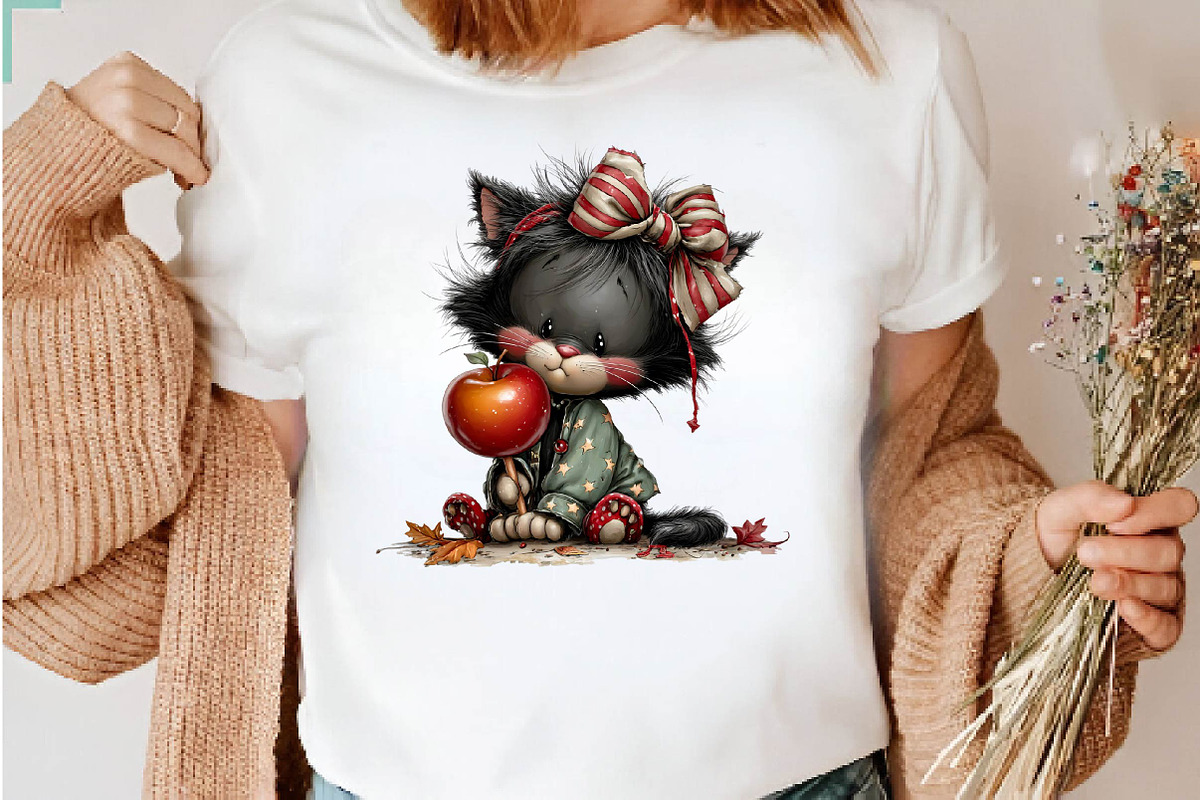 Retro Halloween Clipart, a Seasonal Illustration by CreationArt (Photo 6 of 7)