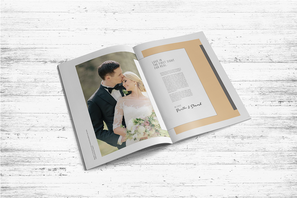 Wedding Album Template, a Magazine Template by spidergraph (Photo 2 of 16)