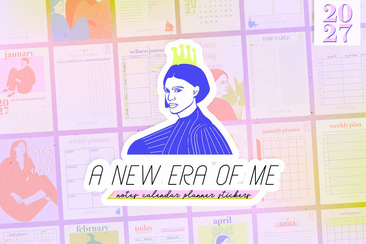 2027 NEW ERA Calendar & Planners, an Object Graphic by Mio Buono (Photo 1 of 16)