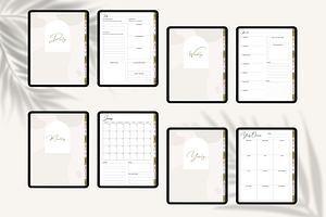 Undated Digital Life Planner IPad