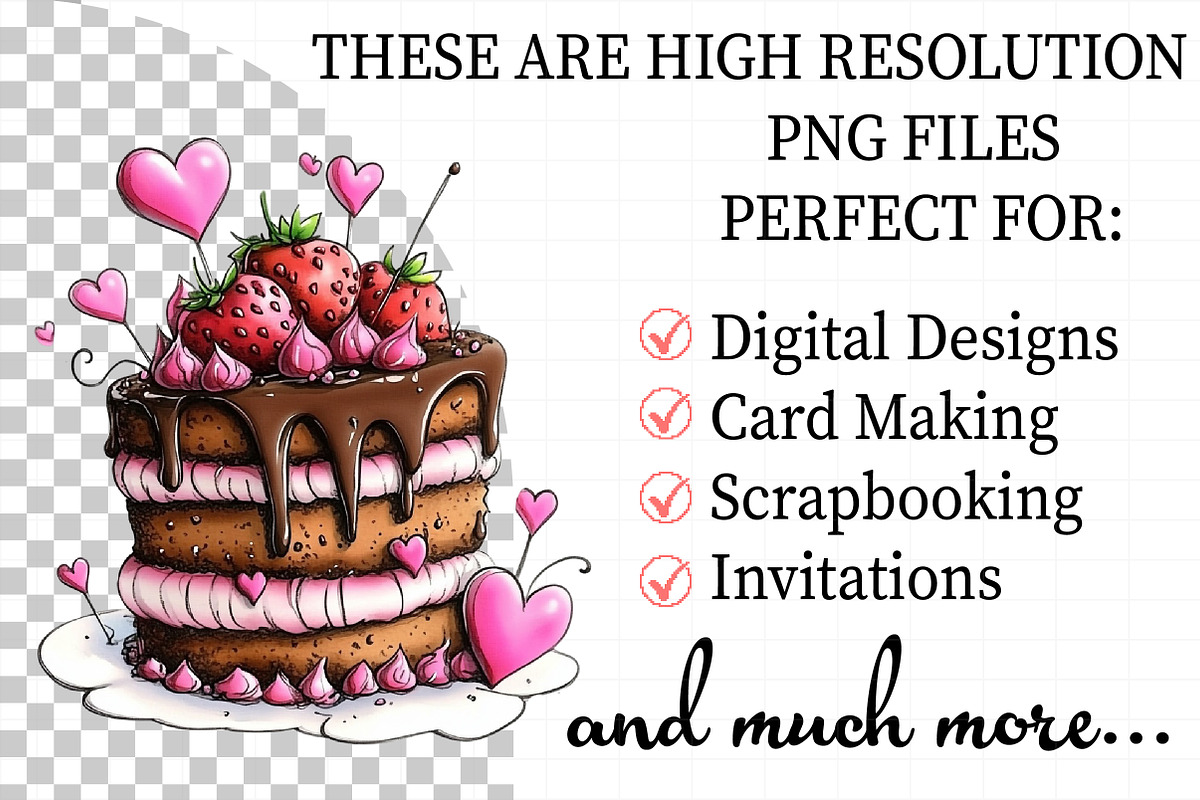 Watercolor Valentine's Day Clipart, an Illustration by Daily.Designs (Photo 2 of 5)