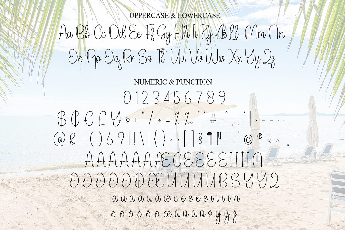 Vacation | Script Font, a Handwritten Font by Scratchones (Photo 7 of 9)