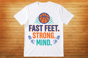 Basketball T Shirt Design, an Object Graphic by jahid234