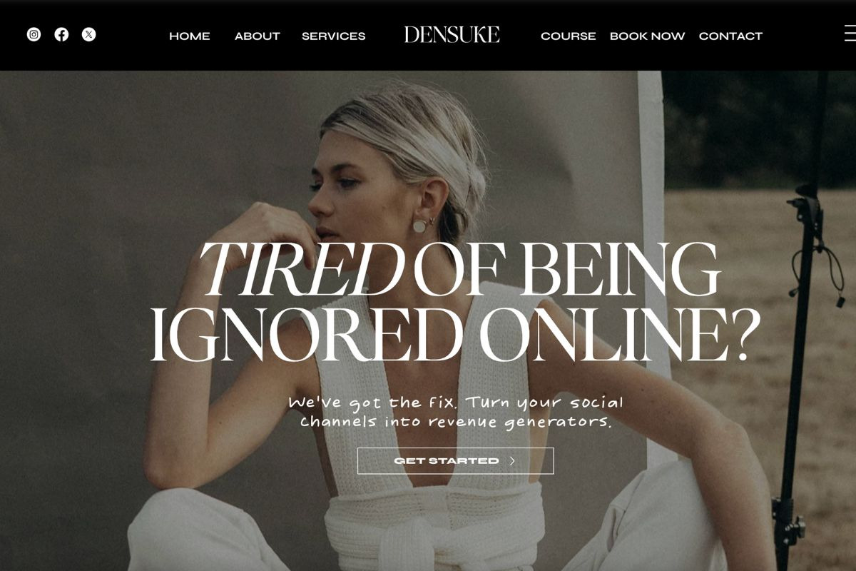 Social Media Agency Website Template, a Wix Template by JOA CREATIVE LAB (Photo 1 of 11)