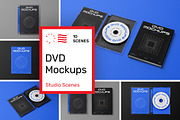DVD Mockup - 10 PSD Studio Scenes, a Device Mockup by Mr.Mockup™ (Thumbnail 1 of 8)