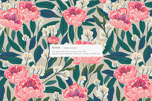 Nook Floral Pattern And Graphics