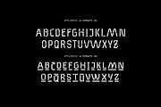 Tronx - Modern Futuristic Stencil, a Sans Serif Font by Imoodev (Thumbnail 9 of 10)