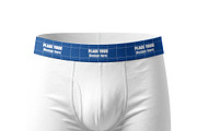 Men’s Boxer Brief Mockup PSD, a Bottom Mockup by Pixel Foundry (Thumbnail 2 of 3)