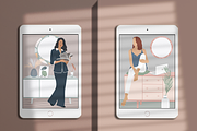 Ladypreneur 2 Illustration Set, a Work Illustration by Irena Art (Thumbnail 3 of 12)