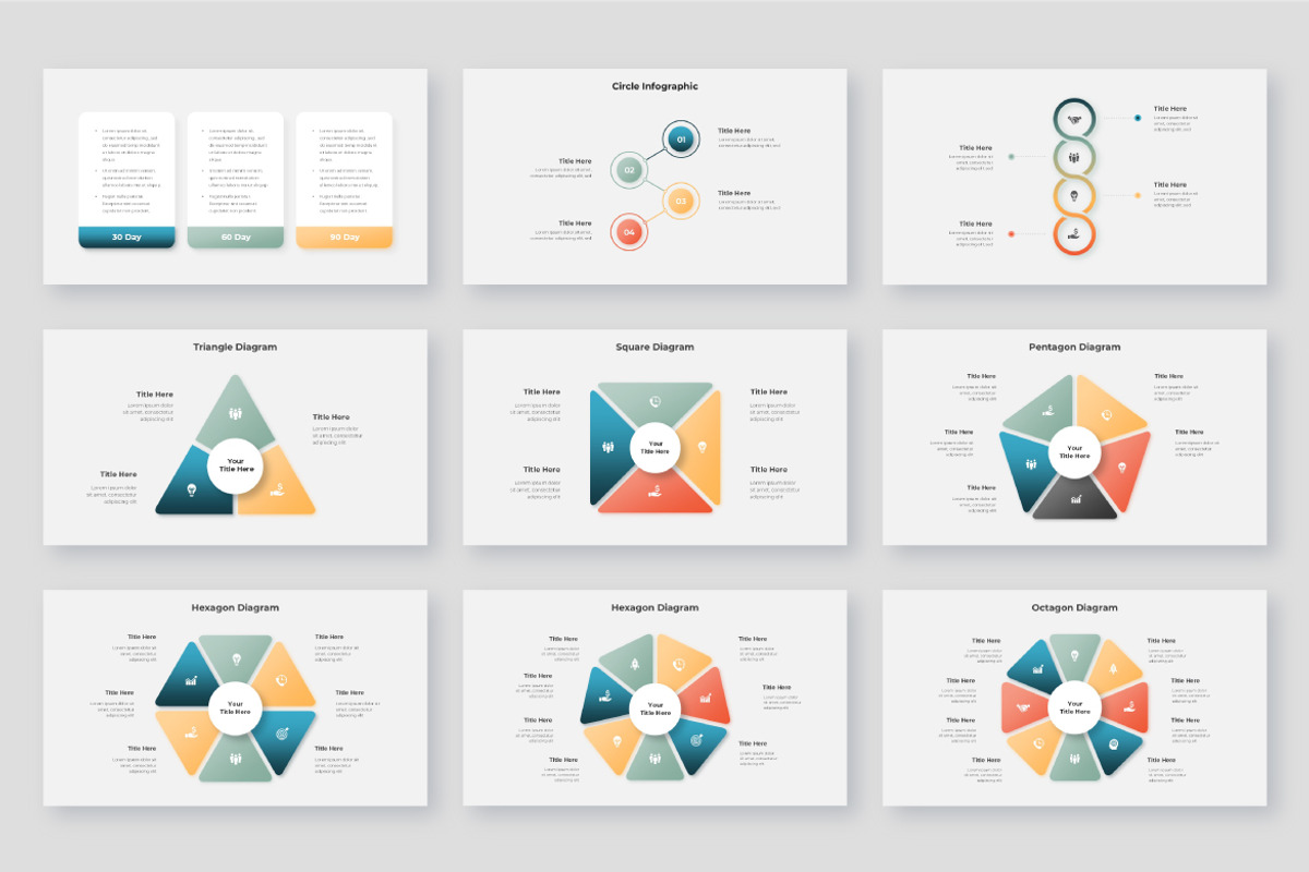 Animated Strategy Infographic Pack preview 6