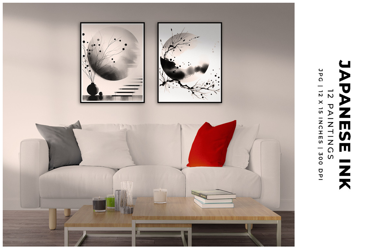 Japanese Ink, a Decorative Illustration by Digital Art Creations (Photo 8 of 8)