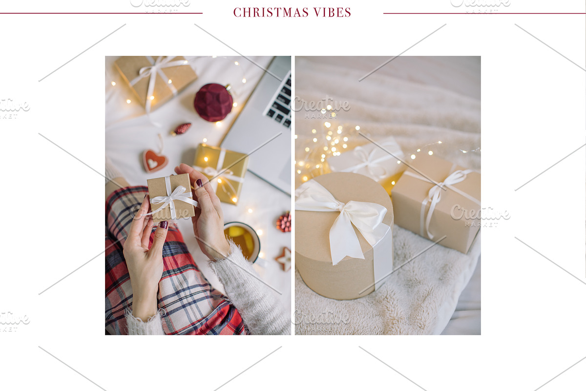 Christmas Vibes#1 | 24 Styled Photos, a Holiday Photo by Nina Stock Photos (Photo 5 of 12)