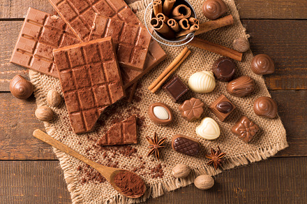 chocolate, a Background Photo by peterzsuzsa