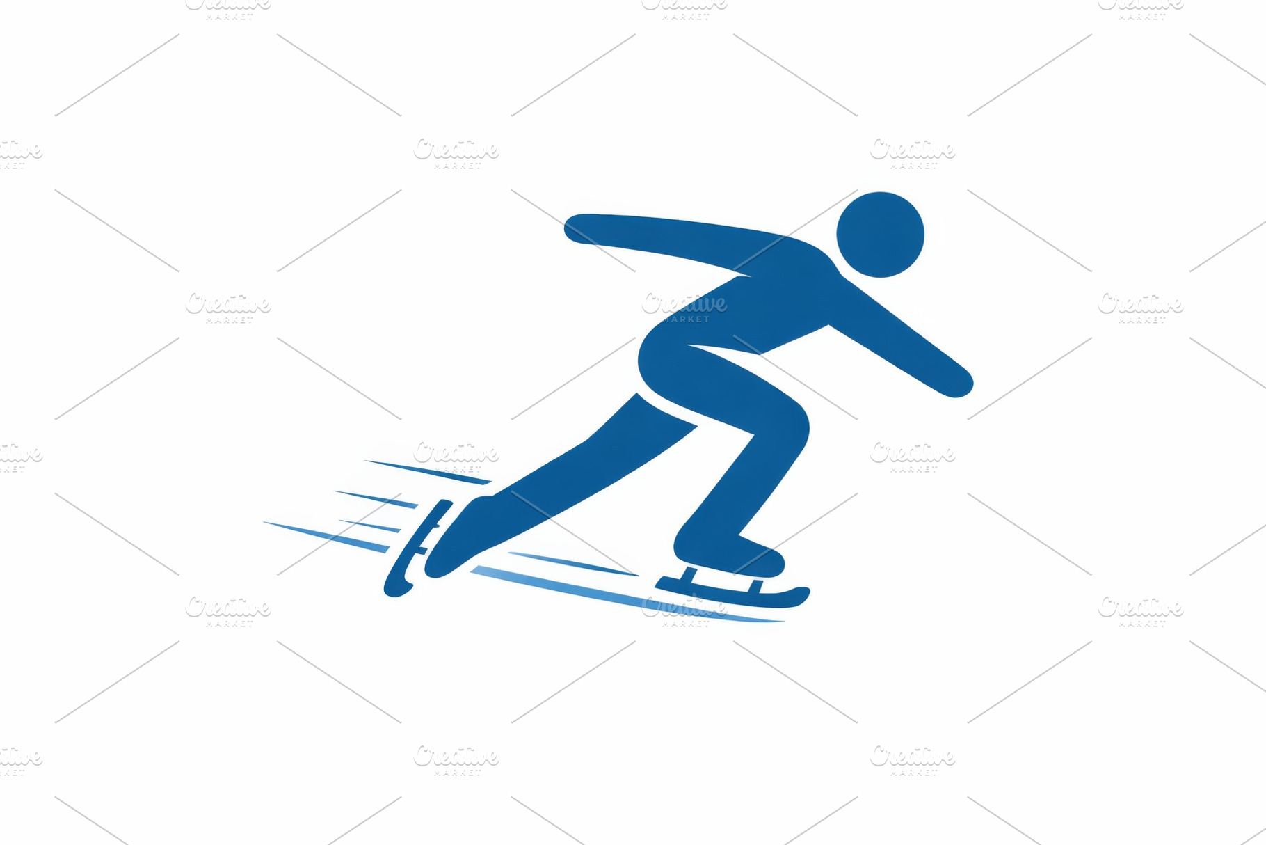 Ice skating athlete in winter sport, a Photo by Dvoevnore photos