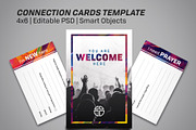 Connection Card Welcome Prayer New, a Print Template by Sync Design Soultions (Thumbnail 1 of 5)