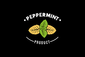 Peppermint Logo, a Branding & Logo Template by Atlantis X Nurman Arbai