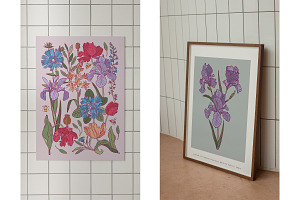 Flower Boom Prints Posters