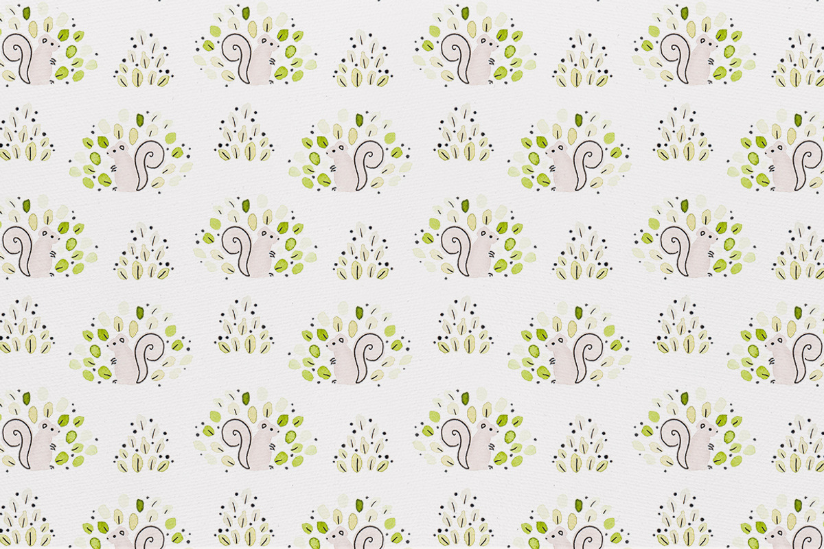 Watercolor Fall Patterns, a Pattern Graphic by Petite Salade (Photo 4 of 6)