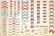 Set of Bows, a Decorative Illustration by Dreaming_Lucy (Thumbnail 3 of 3)