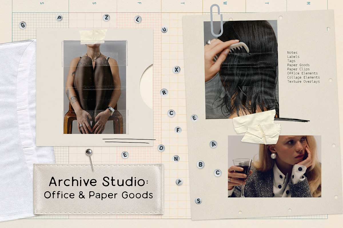 Archive Studio: Office & Paper Goods, an Object Graphic by Lidberia (Photo 1 of 11)