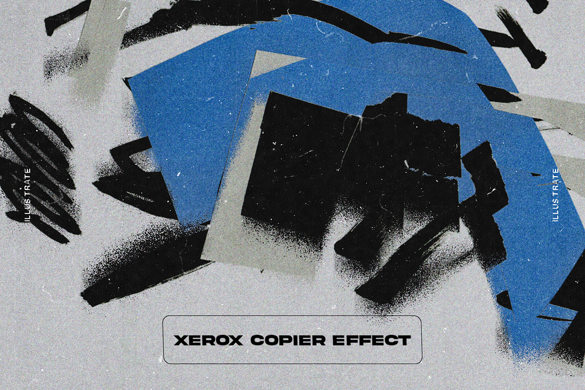 XEROX DISTORTED COPIER, a Layer Style Add-On by Illus.trate (Photo 4 of 6)