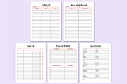 2025 Event & Party Planner For Canva, a Stationery Template by Shumaya (Thumbnail 4 of 6)