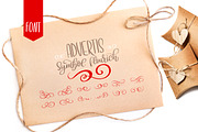 Advertis Ornament Flourish Font, a Symbol Font by Happy Letters (Thumbnail 1 of 5)