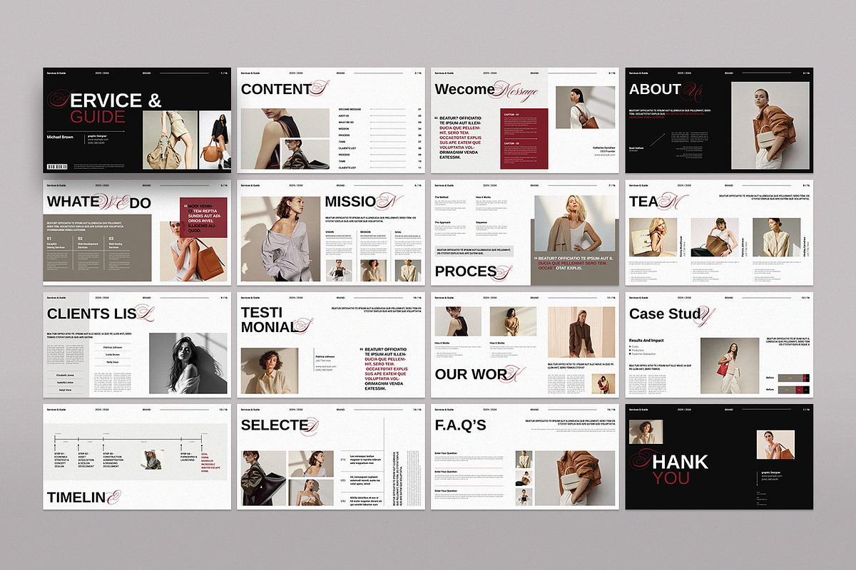 Services and Pricing Guide Template, a Presentation Template by TemplateFolio-Shop (Photo 9 of 11)