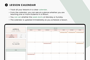 Tutor Planner & Lesson Organizer, a Templates & Theme by MondaySpark (Thumbnail 4 of 7)