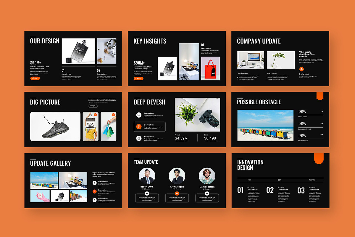 Board Pitch Deck Presentation, a Presentation Template by KreateTribe (Photo 2 of 4)
