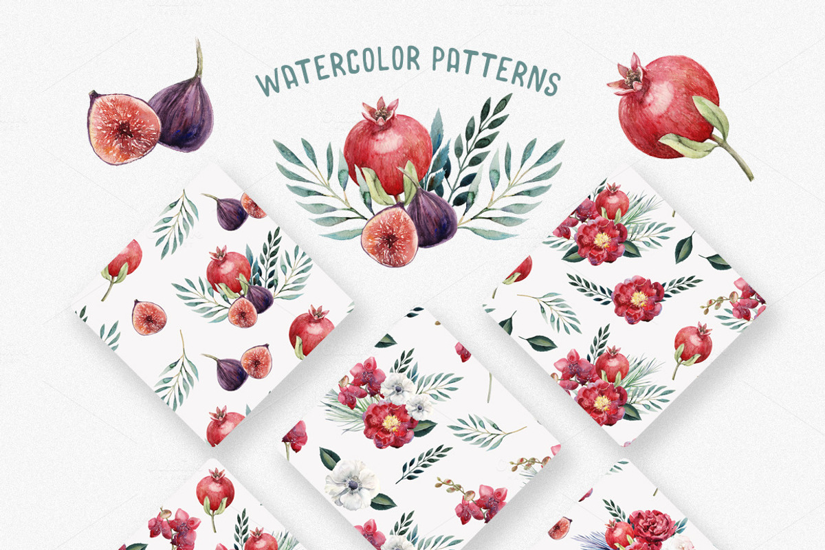 Floral Patterns Bundle 90% OFF, a Pattern Graphic by Spasibenko Art (Photo 4 of 21)