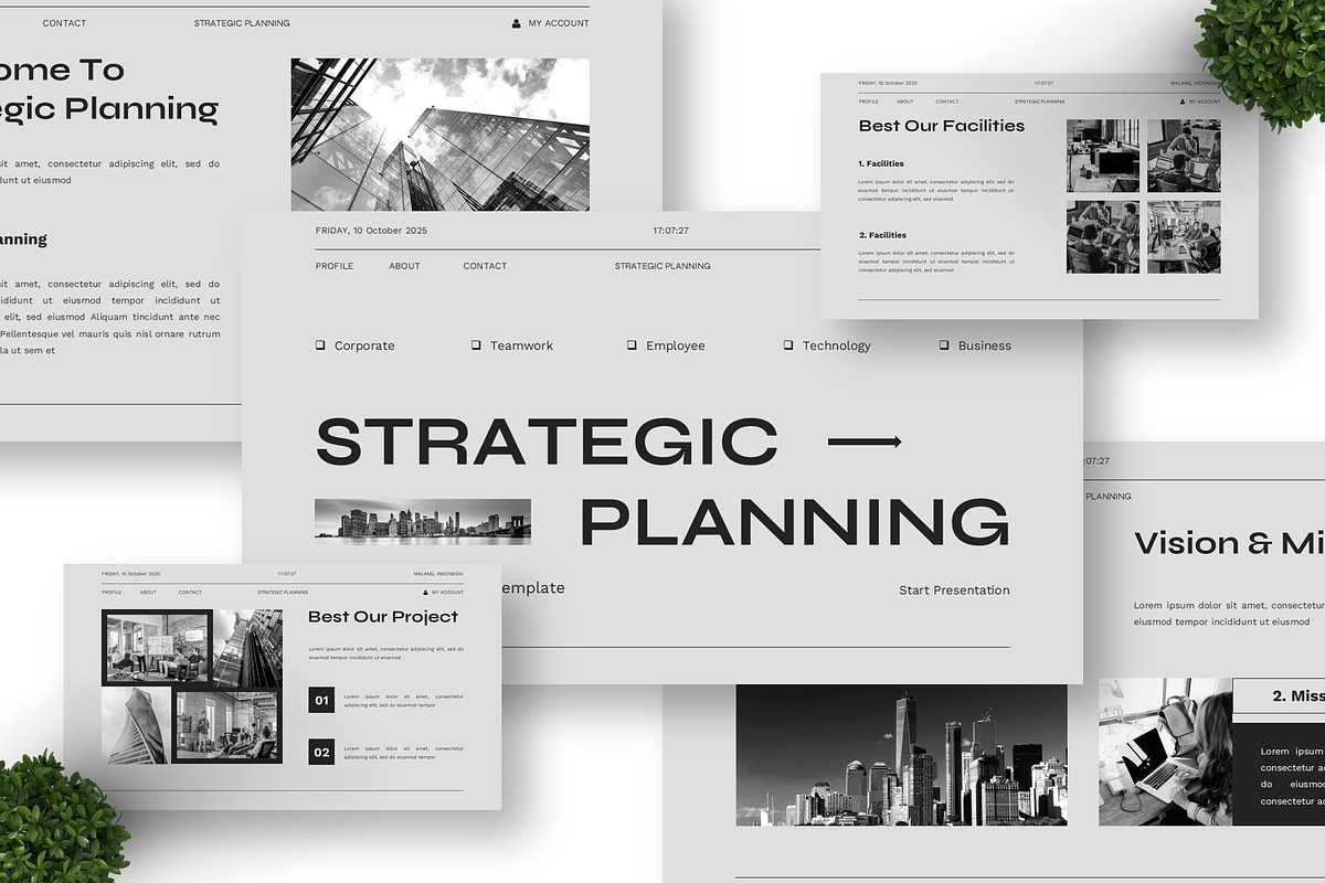 Strategic Planning - Business GSL, a Presentation Template by Deepslide Studio (Photo 4 of 4)