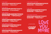 Playful Font - Love You More, a Handwritten Font by pixelcolours (Thumbnail 11 of 15)