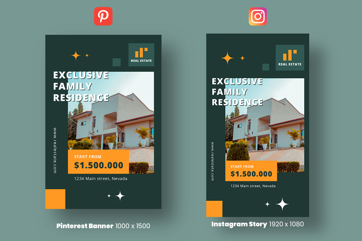 Real Estate Social Media Banner, a Social Media Template by Rahardi Creative (Photo 4 of 4)