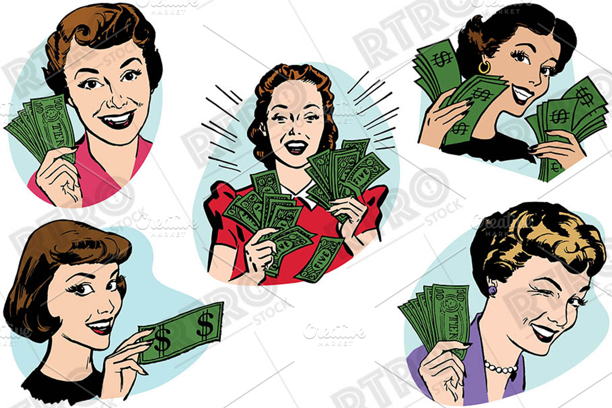 RTRO Money & Wealth 3, a Work Illustration by RTRO Stock (Photo 2 of 5)